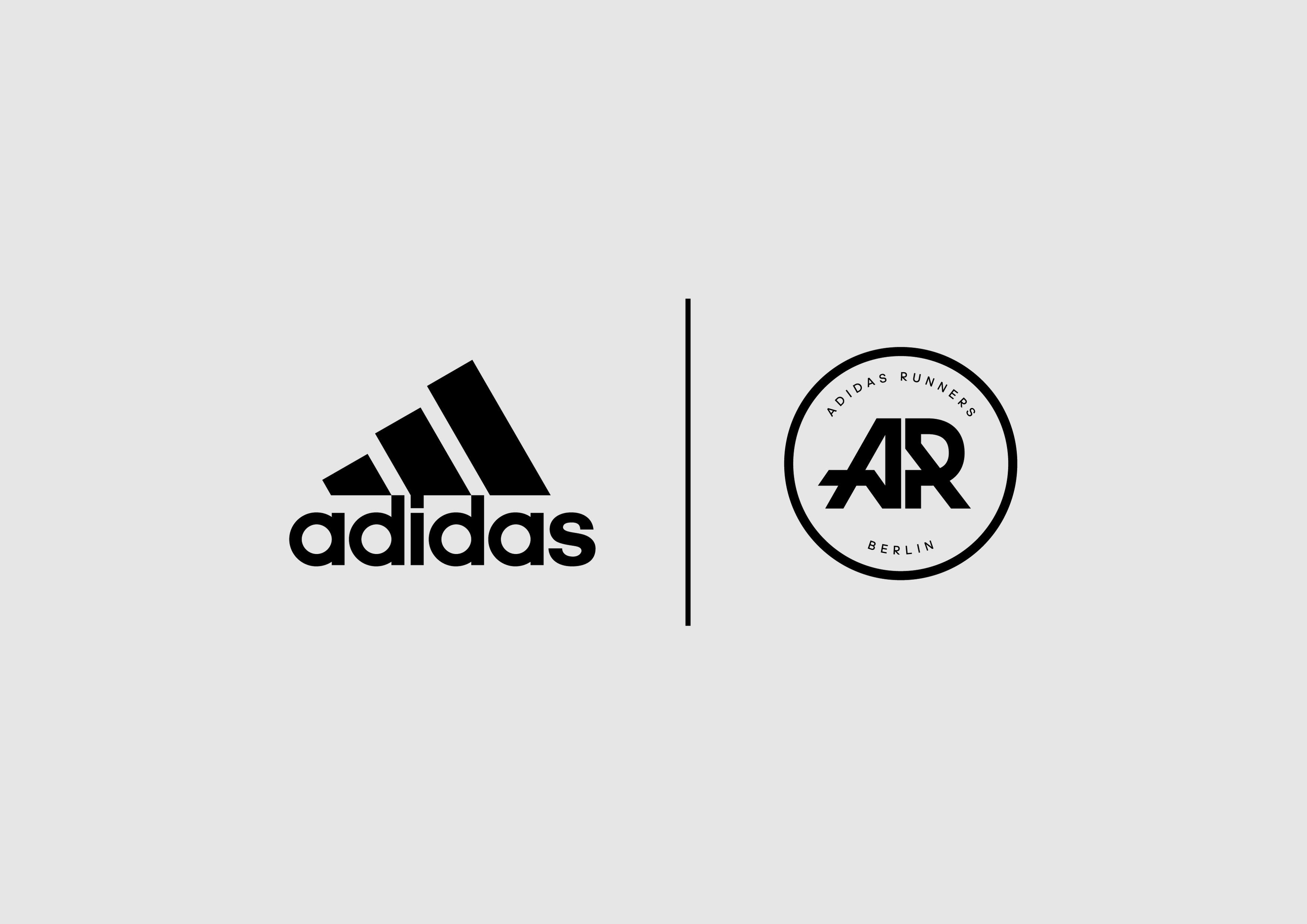 adidas Runners Logo neben adidas Logo