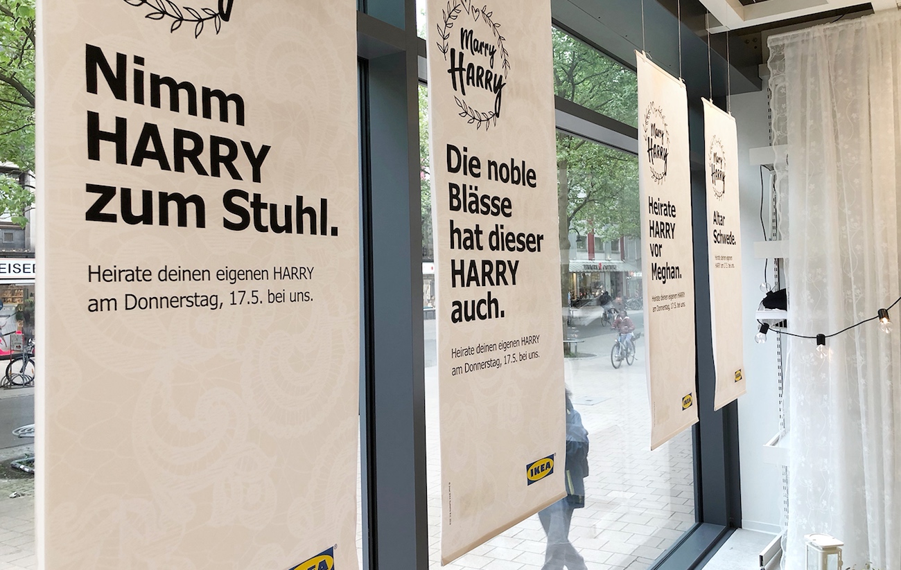 IKEA — Marry Harry Kampagne